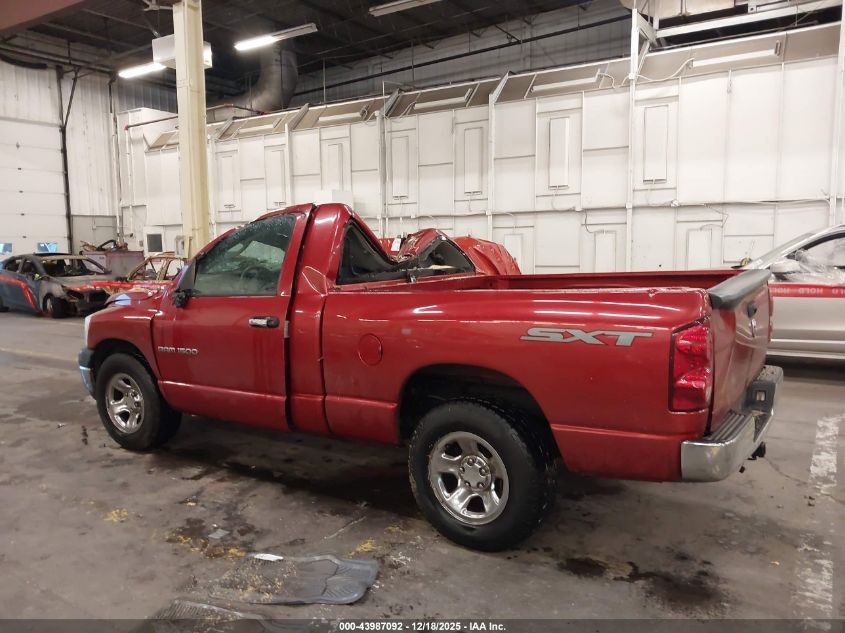 2007 Dodge Ram 1500 St VIN: 1D7HA16K87J513019 Lot: 43987092