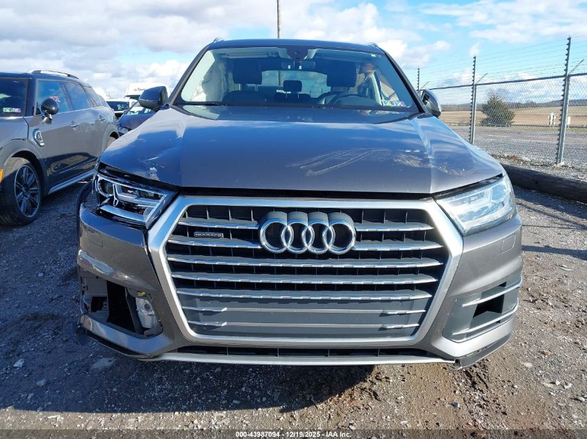 2019 Audi Q7 55 Premium/55 Se Premium VIN: WA1AAAF79KD010205 Lot: 43987094