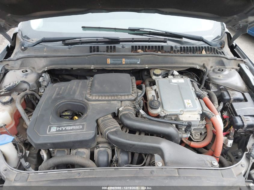 2013 Ford Fusion Hybrid Se VIN: 3FA6P0LU9DR298547 Lot: 43987098