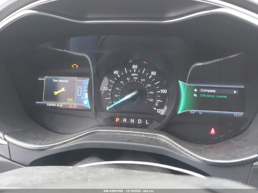 2013 Ford Fusion Hybrid Se VIN: 3FA6P0LU9DR298547 Lot: 43987098