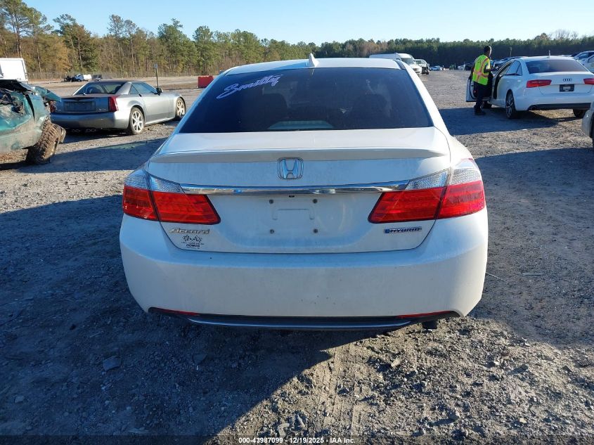 2014 Honda Accord Hybrid VIN: 1HGCR6F33EA001167 Lot: 43987099