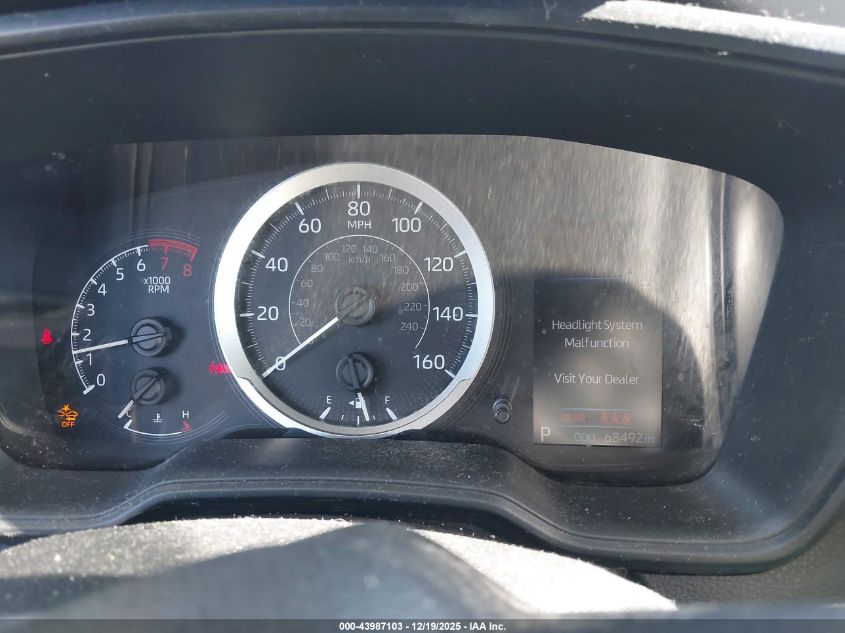 2020 Toyota Corolla Le VIN: 5YFEPRAE5LP089493 Lot: 43987103