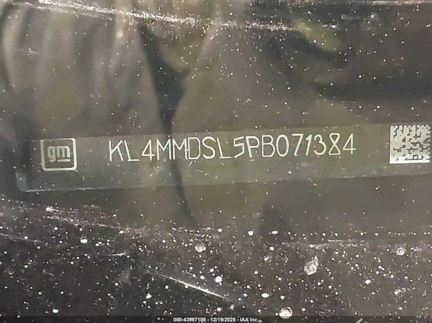 2023 Buick Encore Gx Select Fwd VIN: KL4MMDSL5PB071384 Lot: 43987106