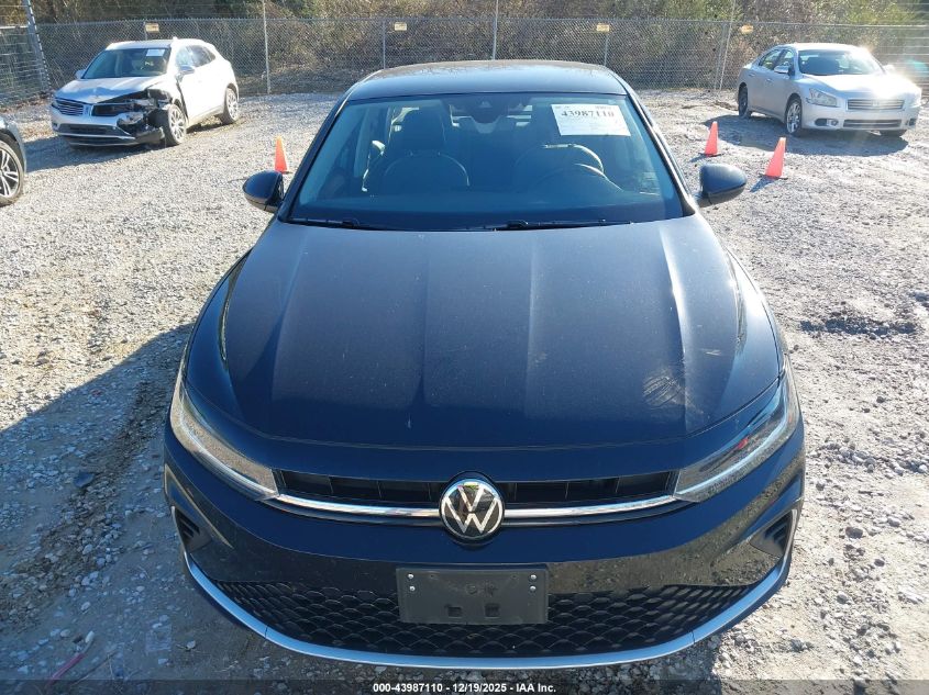 2025 Volkswagen Jetta 1.5T Se VIN: 3VWEX7BU8SM025493 Lot: 43987110