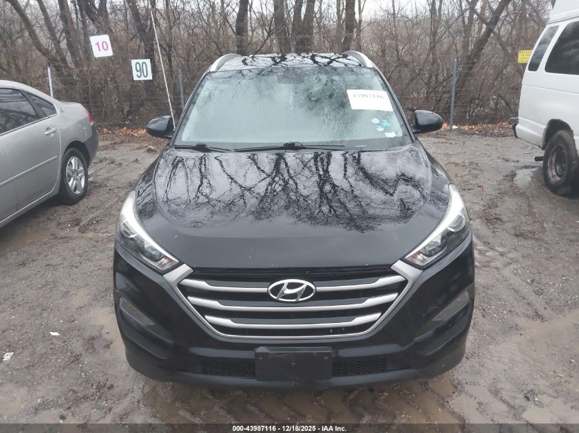 2017 Hyundai Tucson Se VIN: KM8J3CA41HU433762 Lot: 43987116