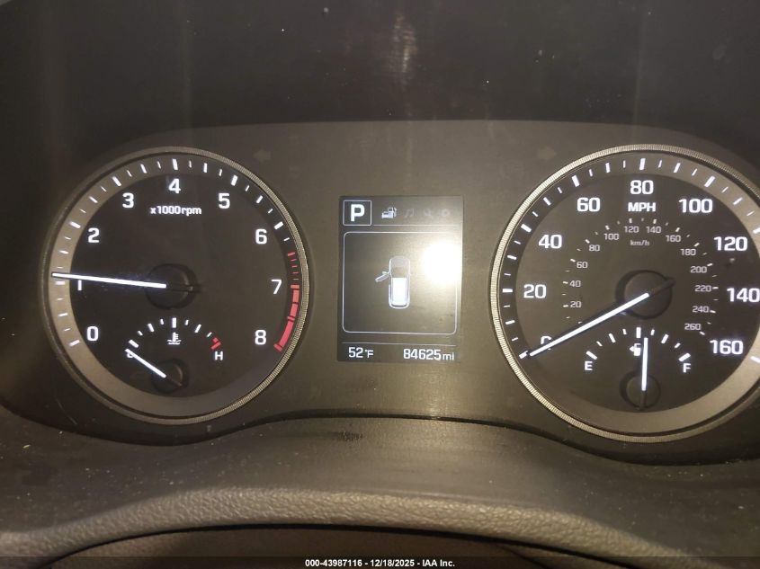 2017 Hyundai Tucson Se VIN: KM8J3CA41HU433762 Lot: 43987116