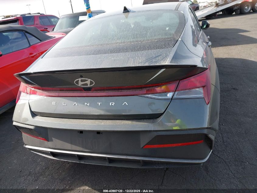 2025 Hyundai Elantra Sel Sport VIN: KMHLM4DG1SU953758 Lot: 43987120