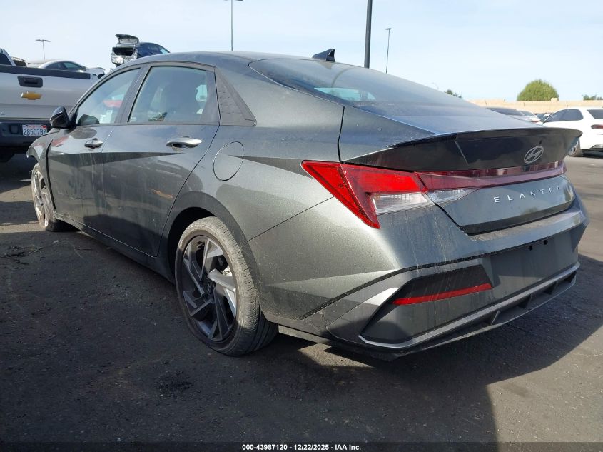 2025 Hyundai Elantra Sel Sport VIN: KMHLM4DG1SU953758 Lot: 43987120