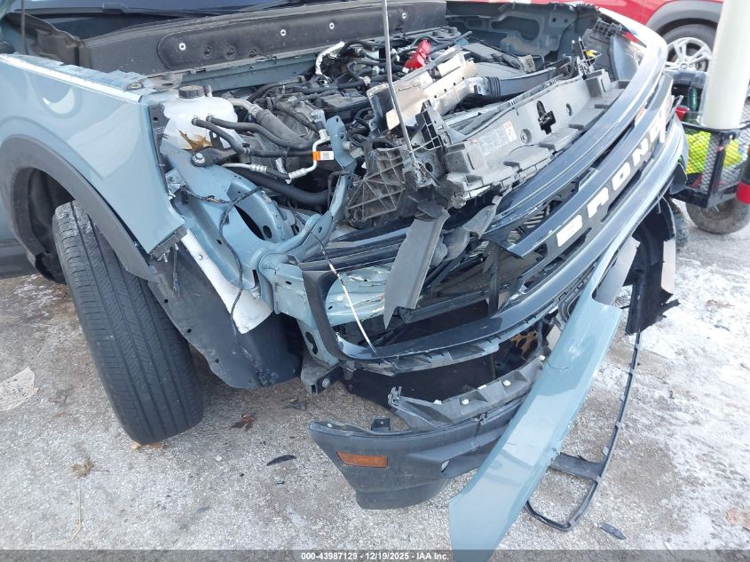 2022 Ford Bronco Sport Outer Banks VIN: 3FMCR9C69NRE24870 Lot: 43987129