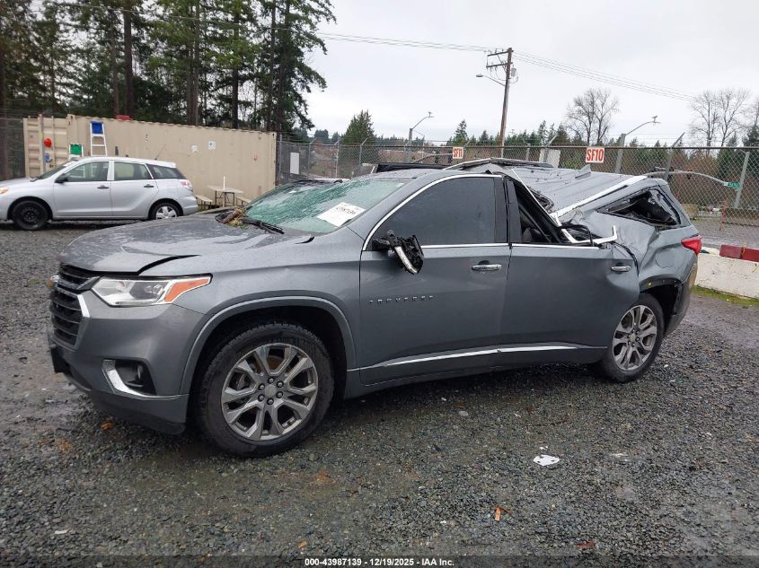2018 Chevrolet Traverse Premier VIN: 1GNEVJKW3JJ187669 Lot: 43987139
