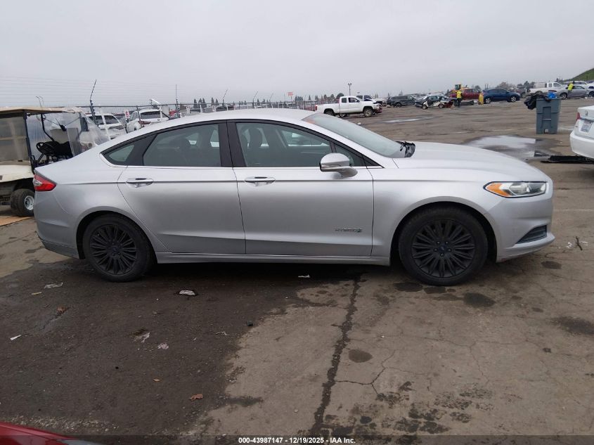 2016 Ford Fusion Hybrid Se VIN: 3FA6P0LU1GR291323 Lot: 96760055