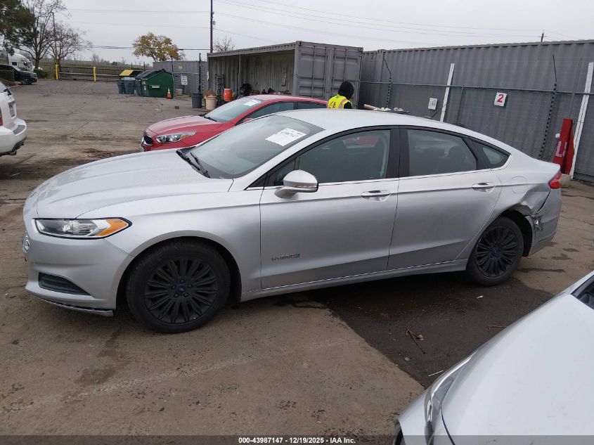 2016 Ford Fusion Hybrid Se VIN: 3FA6P0LU1GR291323 Lot: 96760055