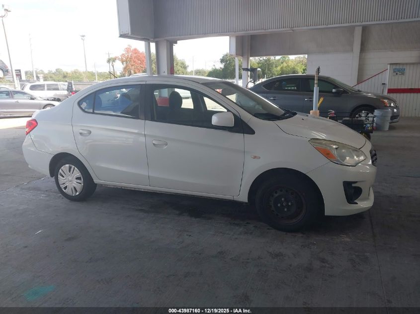 2017 Mitsubishi Mirage G4 Es VIN: ML32F3FJ4HHF14610 Lot: 43987160