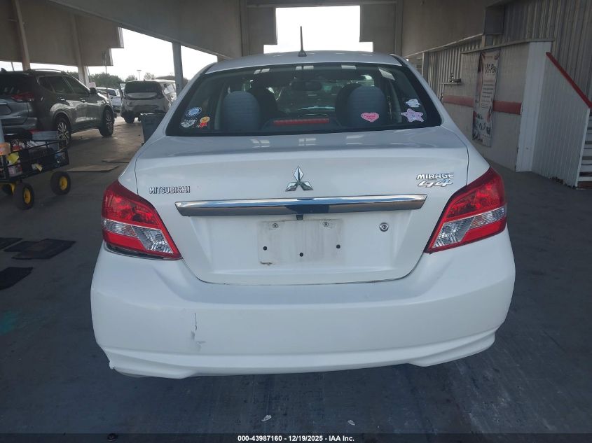 2017 Mitsubishi Mirage G4 Es VIN: ML32F3FJ4HHF14610 Lot: 43987160