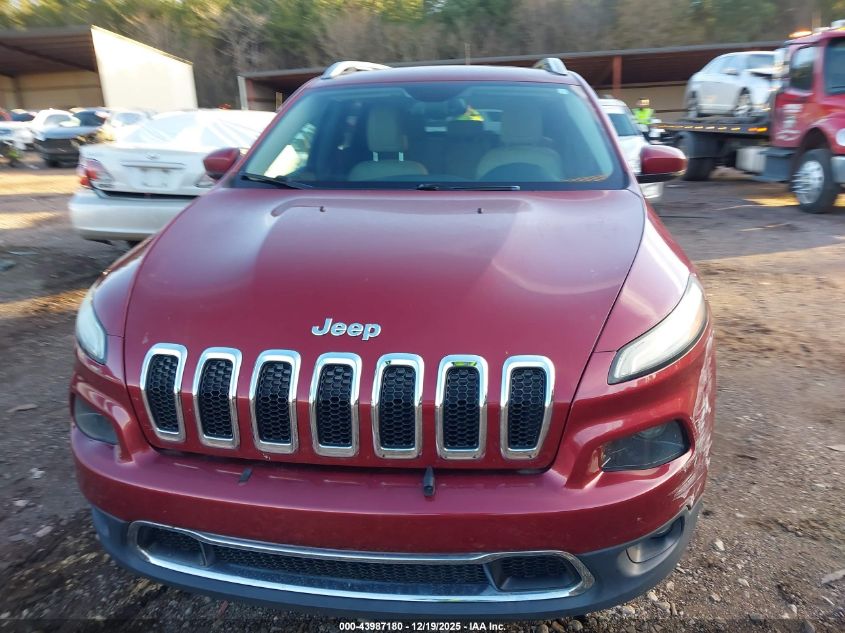2016 Jeep Cherokee Limited VIN: 1C4PJLDS7GW316074 Lot: 43987180