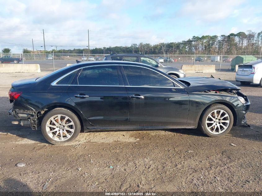 2020 Audi A4 Premium 40 Tfsi Front-Wheel Drive S Tronic VIN: WAUGMAF49LA063533 Lot: 43987183