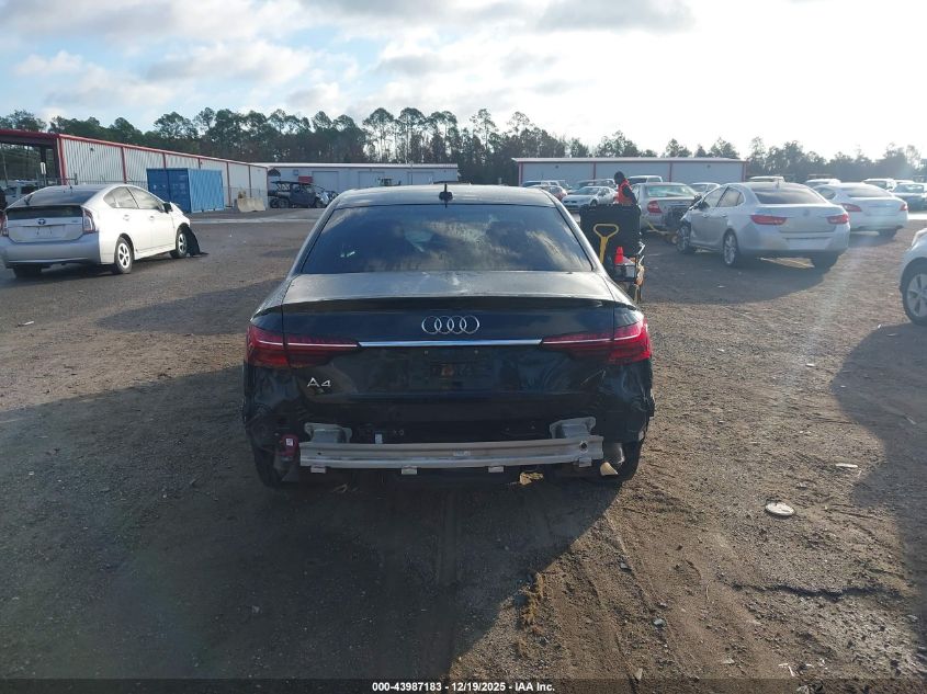 2020 Audi A4 Premium 40 Tfsi Front-Wheel Drive S Tronic VIN: WAUGMAF49LA063533 Lot: 43987183