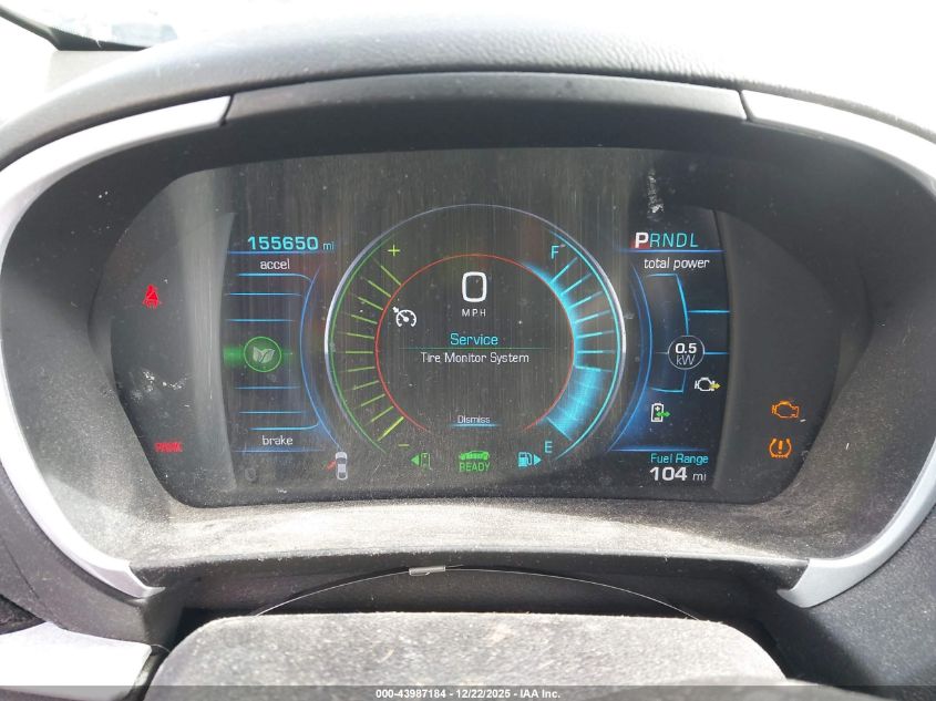 2017 Chevrolet Volt Lt VIN: 1G1RA6S5XHU215866 Lot: 43987184