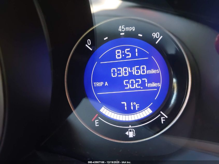 2019 Honda Fit Lx VIN: 3HGGK5H44KM752010 Lot: 43987186