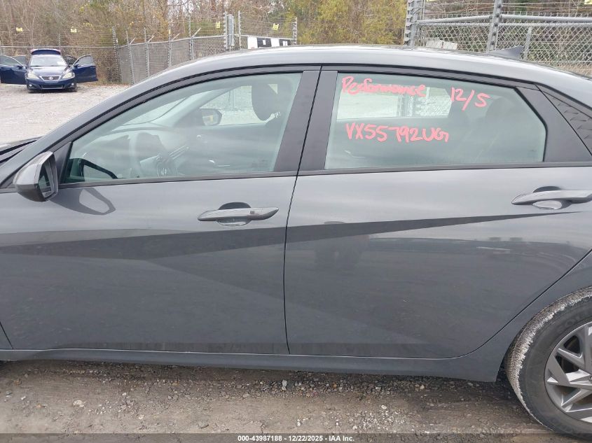 2024 Hyundai Elantra Sel VIN: KMHLM4DG7RU721577 Lot: 43987188