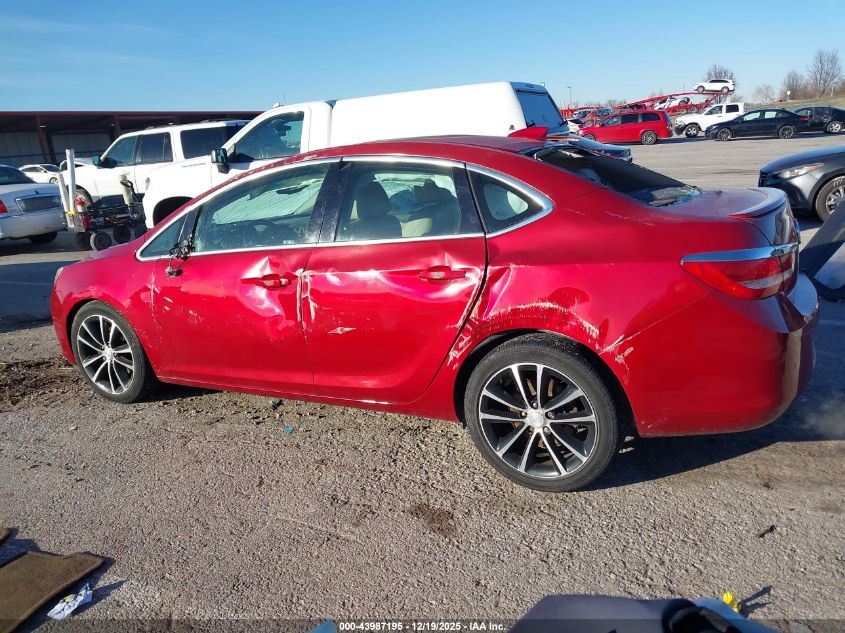 2016 Buick Verano Sport Touring Group VIN: 1G4PW5SKXG4128673 Lot: 43987195