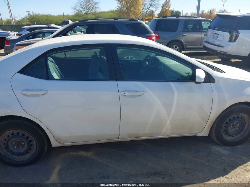 2015 Toyota Corolla L VIN: 5YFBURHE8FP230028 Lot: 43987200