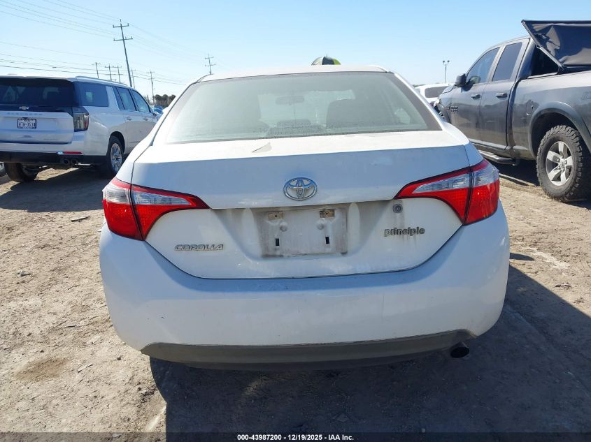 2015 Toyota Corolla L VIN: 5YFBURHE8FP230028 Lot: 43987200