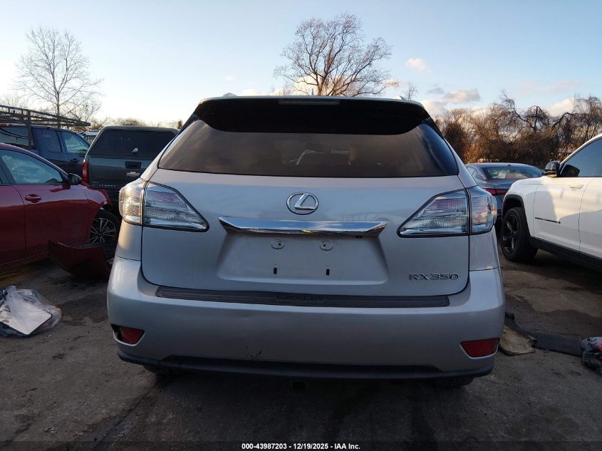 2011 Lexus Rx 350 VIN: 2T2BK1BA8BC081347 Lot: 43987203