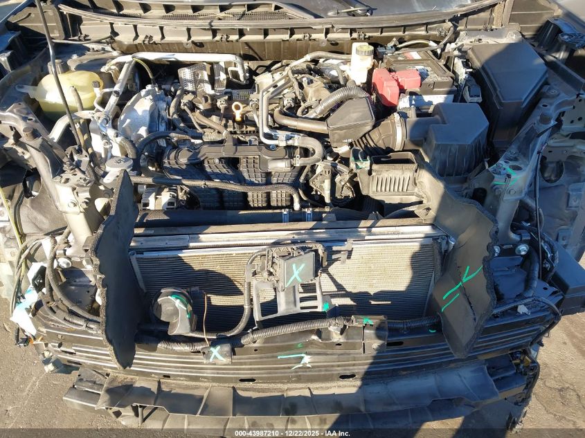 2021 Nissan Rogue S Fwd VIN: 5N1AT3AA5MC826122 Lot: 43987210