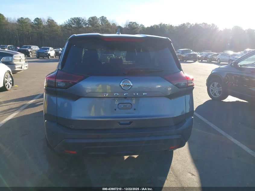 2021 Nissan Rogue S Fwd VIN: 5N1AT3AA5MC826122 Lot: 43987210