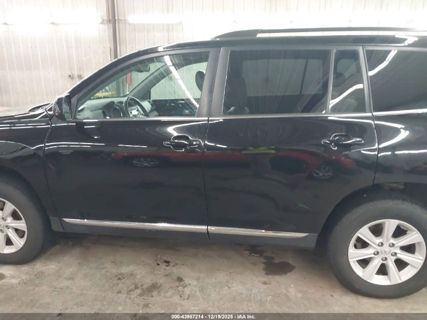 2013 Toyota Highlander Se V6 VIN: 5TDBK3EH0DS275972 Lot: 43987214