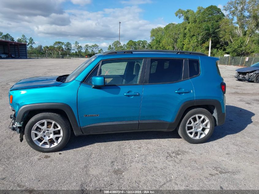 2020 Jeep Renegade Latitude Fwd VIN: ZACNJABB9LPL50794 Lot: 43987218