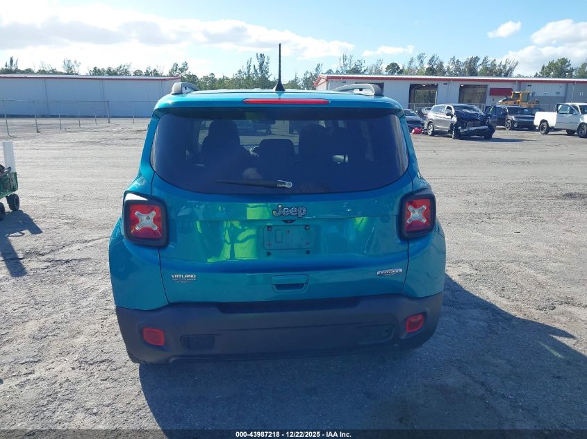 2020 Jeep Renegade Latitude Fwd VIN: ZACNJABB9LPL50794 Lot: 43987218