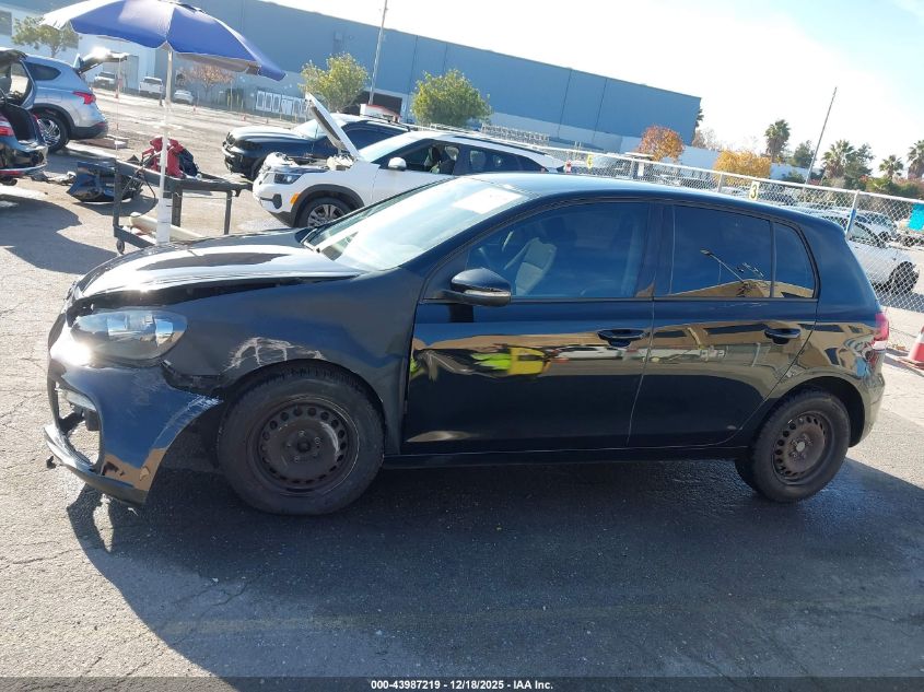 2013 Volkswagen Golf 2.5L 4-Door VIN: WVWDB7AJ3DW139005 Lot: 43987219