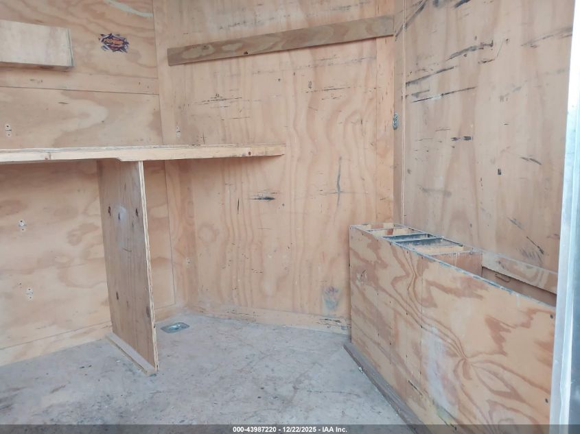 2020 Daco Trailer Corp 14' Enclosed VIN: 7LZBE1429MW101768 Lot: 43987220