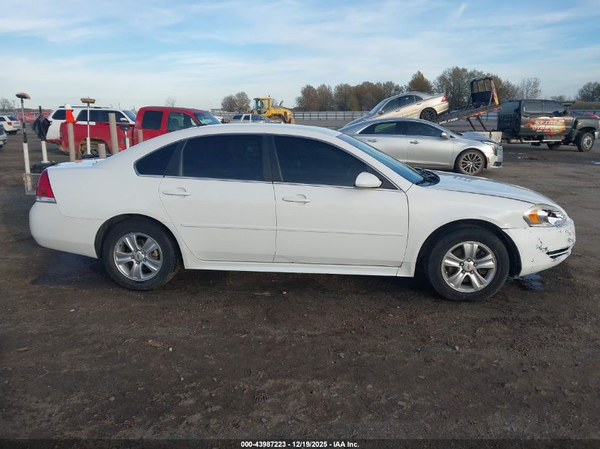 2014 Chevrolet Impala Limited Ls VIN: 2G1WA5E37E1128537 Lot: 43987223