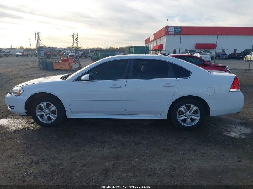 2014 Chevrolet Impala Limited Ls VIN: 2G1WA5E37E1128537 Lot: 43987223