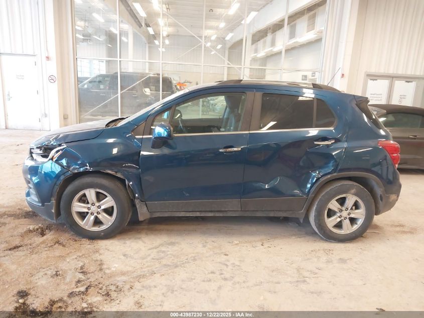 2019 Chevrolet Trax Lt VIN: 3GNCJLSBXKL219619 Lot: 43987230