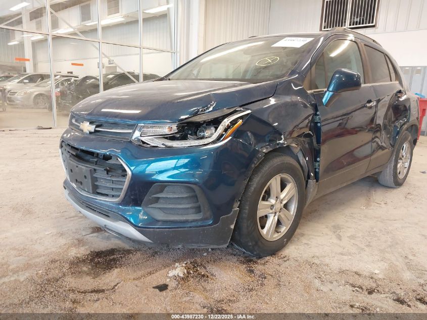 2019 Chevrolet Trax Lt VIN: 3GNCJLSBXKL219619 Lot: 43987230