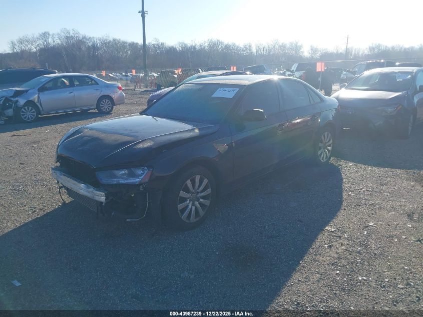 2013 Audi A4 2.0T Premium VIN: WAUBFAFL5DN044581 Lot: 43987239