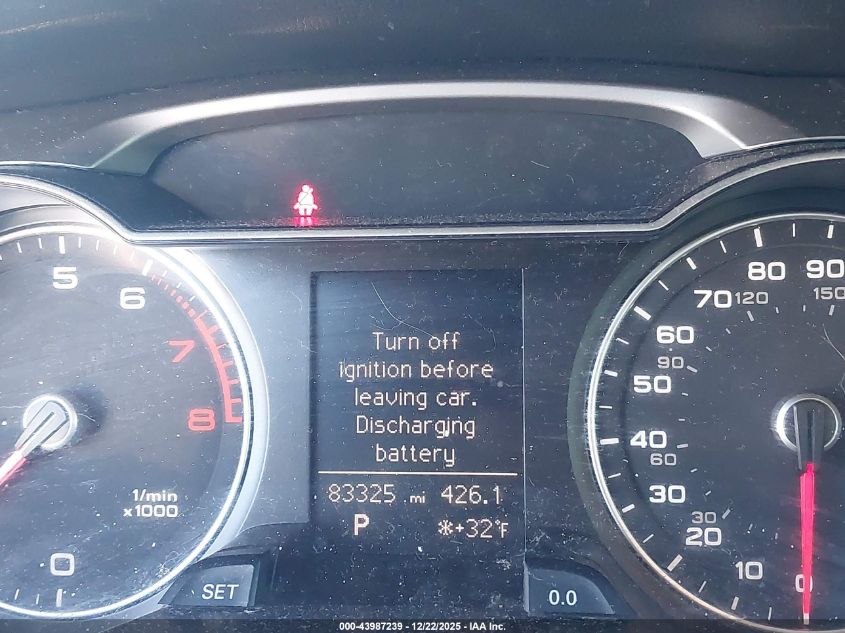 2013 Audi A4 2.0T Premium VIN: WAUBFAFL5DN044581 Lot: 43987239