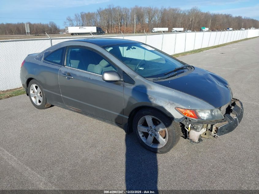 2006 Honda Civic Ex VIN: 2HGFG128X6H549838 Lot: 43987247