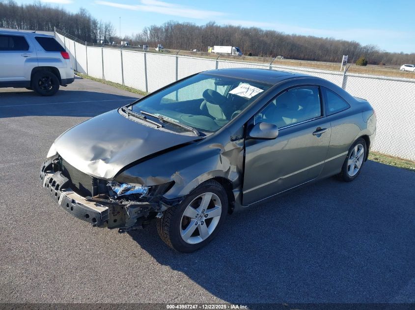 2006 Honda Civic Ex VIN: 2HGFG128X6H549838 Lot: 43987247