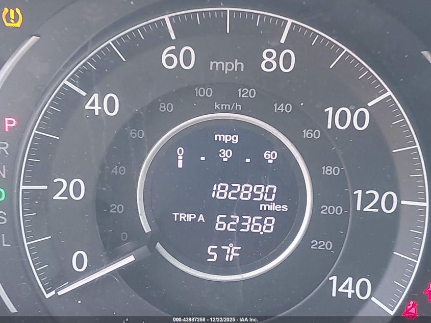 2016 Honda Cr-V Ex-L VIN: 5J6RM3H71GL032277 Lot: 43987258