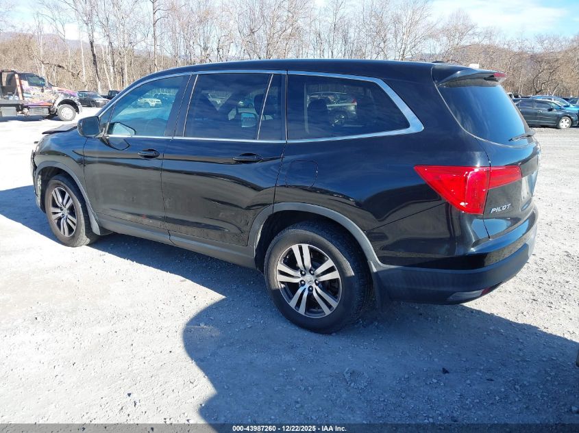 2018 Honda Pilot Ex-L VIN: 5FNYF6H54JB054750 Lot: 43987260