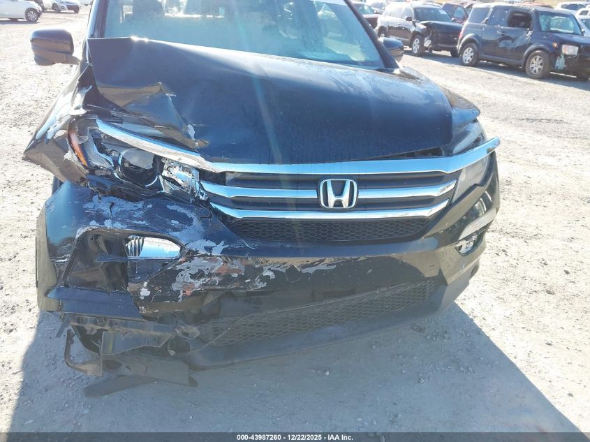 2018 Honda Pilot Ex-L VIN: 5FNYF6H54JB054750 Lot: 43987260