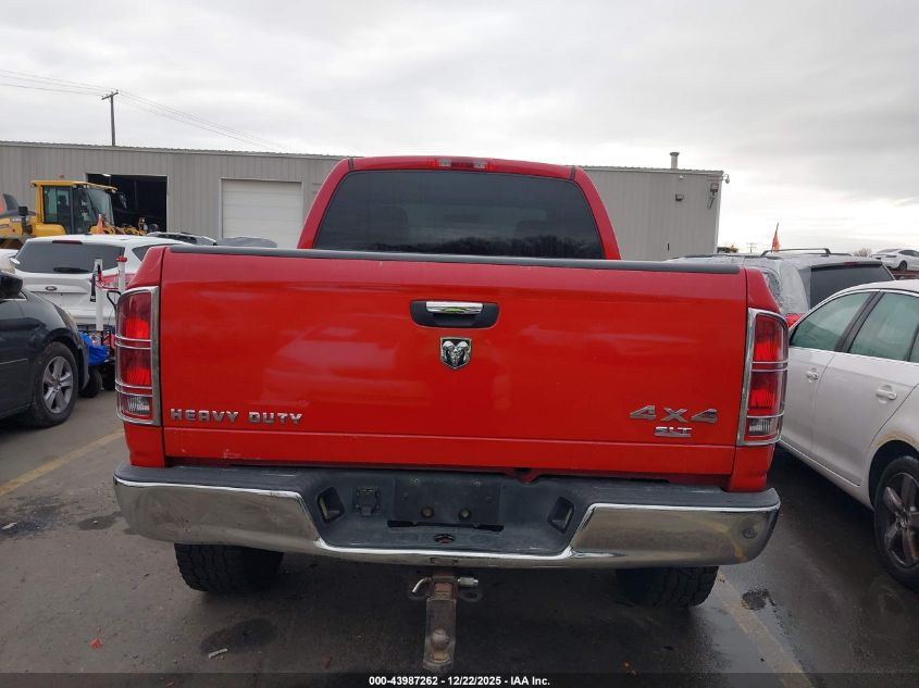 2005 Dodge Ram 2500 Slt/Laramie VIN: 3D7KS28C15G721692 Lot: 43987262