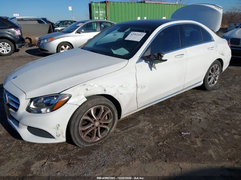 2017 Mercedes-Benz C 300 4Matic VIN: 55SWF4KB9HU207674 Lot: 43987283