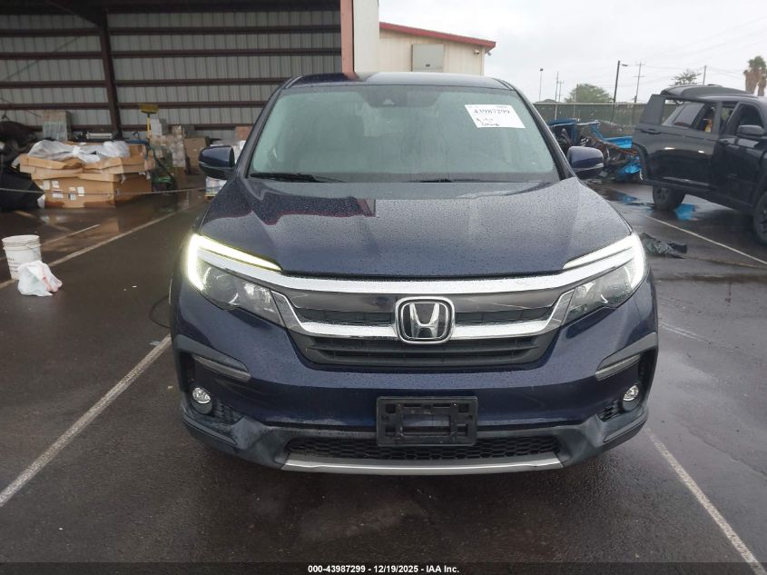 2019 Honda Pilot Ex VIN: 5FNYF5H35KB008922 Lot: 43987299
