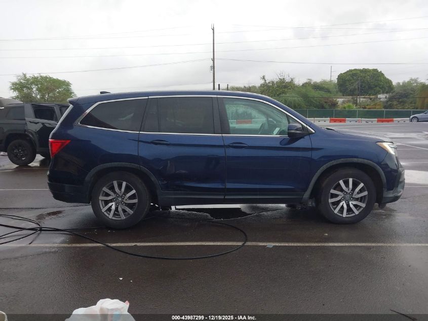 2019 Honda Pilot Ex VIN: 5FNYF5H35KB008922 Lot: 43987299